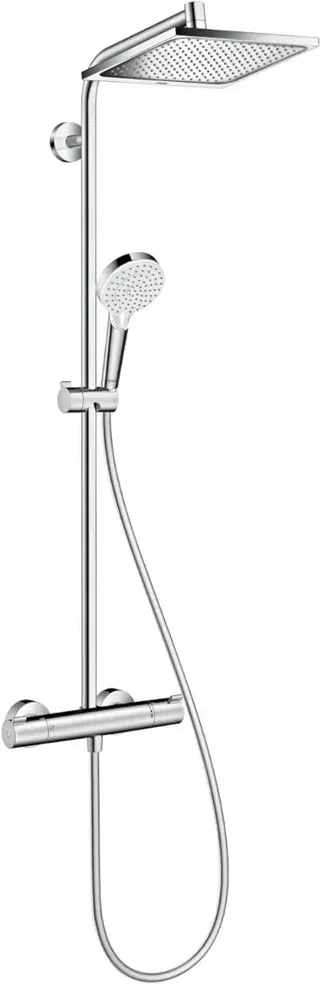 Colonne douche Hansgrohe Crometta E 1 Jet Chromé anti-calcaire 27271000