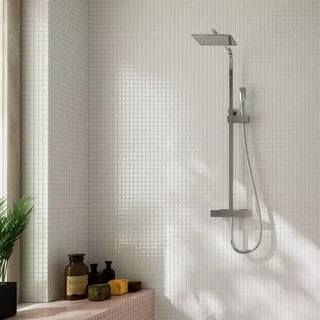 Colonna doccia termostatica Nine Xtreme CLEVER estensibile cromo 60135