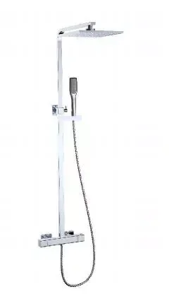 Thermostatische Duscharmatur Saona Slim Box 61014 CLEVER - Chrom