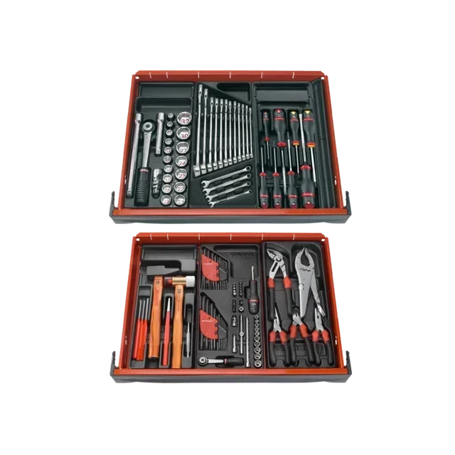 Composizione Utensili Facom CM.V5PF 16V Cricchetto Chiavi Combinate Cacciavite Pinze