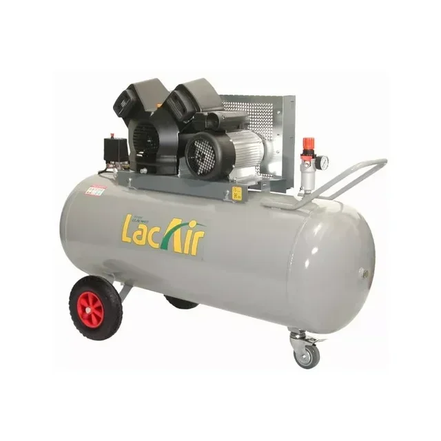 Compresseur d'air LACME TwinAir 23/200 M 200L 11 bar mobile professionnel
