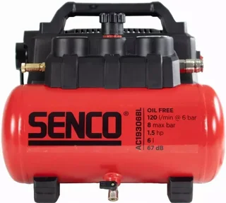 Compresseur d'air portable SENCO 230V pour chantier et finition