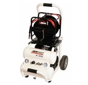 Compresseur d'air silencieux sans huile AERFAST AC24016 1500W 16L