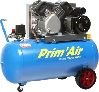 Compressore d'Aria Portatile LACME Prim'Air VM 21/100 - 100L 10 bar Monofase