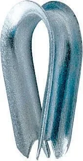 Cosse cœur LEVAC acier galvanisé câble 12 mm - Réf. 5080F