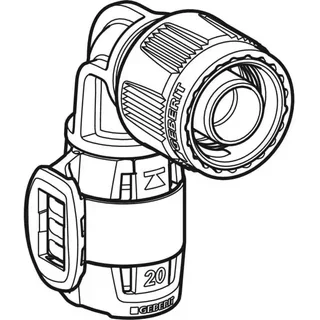 Codo 90° FlowFit Ø16 mm MasterFix Geberit - Racor Multicapa a Presión Estanco