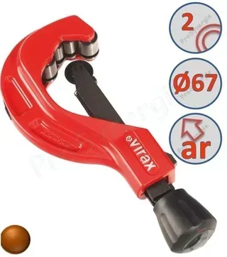 Coupe-tube cuivre VIRAX 210455 avance rapide 6-67 mm
