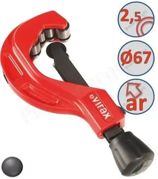 Coupe-tube inox VIRAX 210483 6-67 mm avance rapide