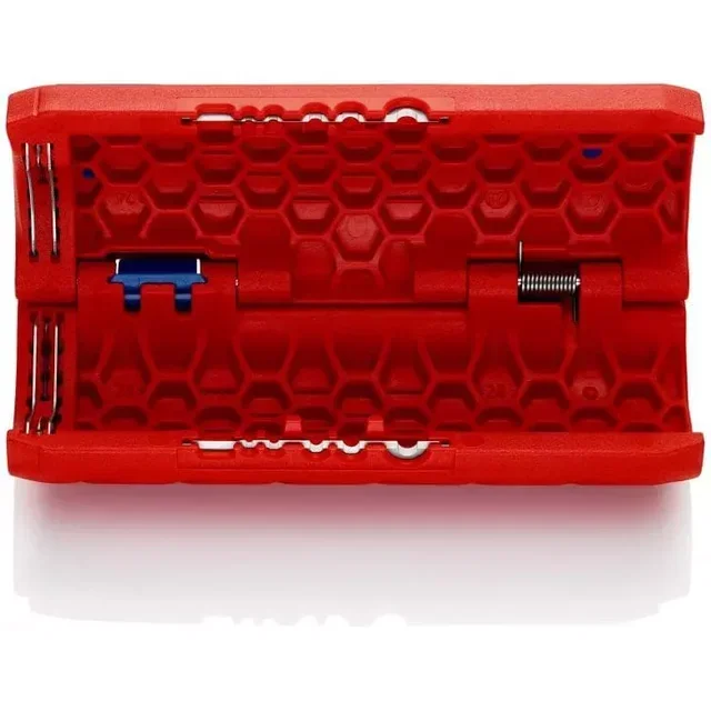 Tagliatubi Knipex TwistCut 90 22 02 SB per tubi elettrici con spellafili integrato