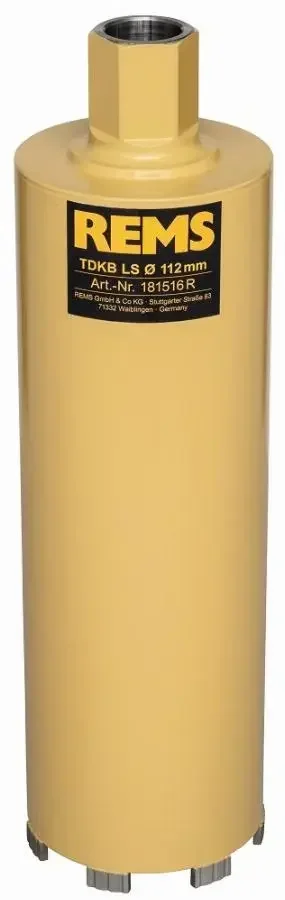 REMS Picus DP TDKB-LS UNC 1 1/4" 1815 Diamantbohrkrone - Trockenbohren Stahlbeton