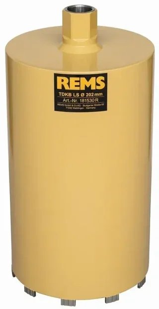 REMS Picus DP TDKB-LS UNC 1 1/4" 1815 Diamantbohrkrone - Trockenbohren Stahlbeton