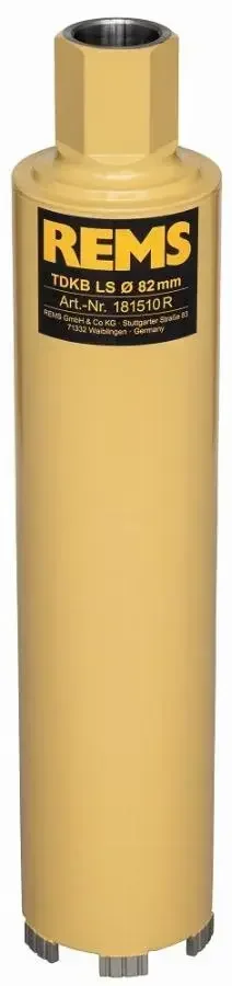 REMS Picus DP TDKB-LS UNC 1 1/4" 1815 Diamantbohrkrone - Trockenbohren Stahlbeton