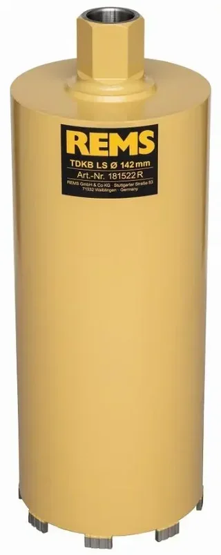 REMS Picus DP TDKB-LS UNC 1 1/4" 1815 Diamantbohrkrone - Trockenbohren Stahlbeton