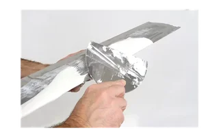 Espátula flexible DecoLiss 24 cm - Hoja de acero inoxidable templado con bordes redondeados - Herramienta de alisado profesional