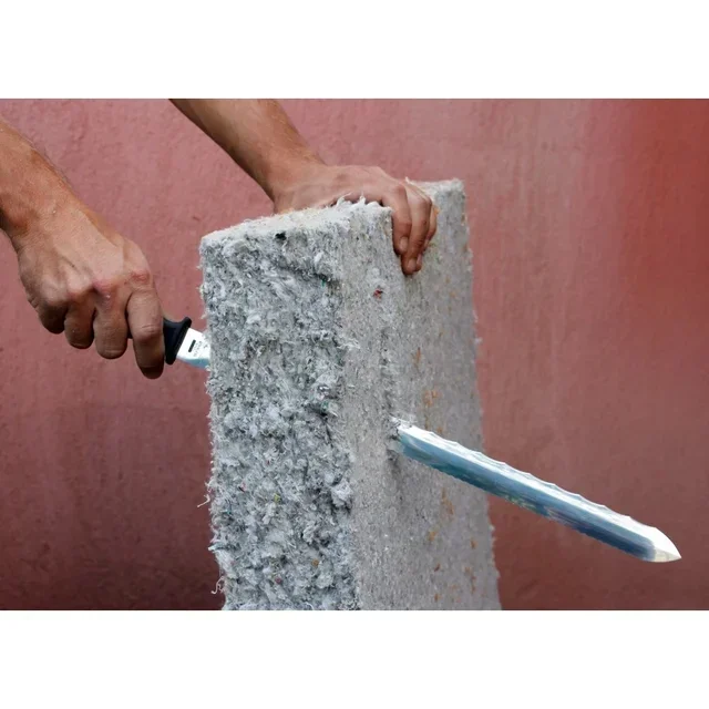 Cuchillo para aislante EDMA 420 mm - Doble dentado, mango bimaterial - Ref. 168055