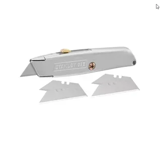 Coltello retrattile Stanley 99E Classic InterLock lama di precisione 5 posizioni