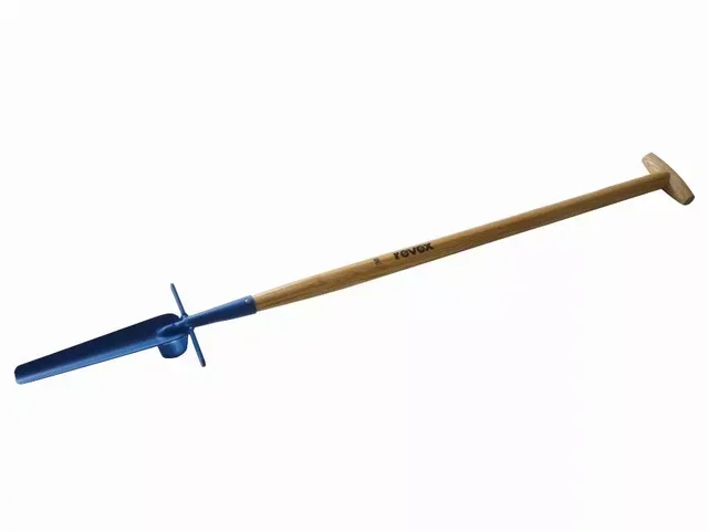 REVEX 550745 Weeding Knife Long Handle 75 cm Natural Wood Garden Tool