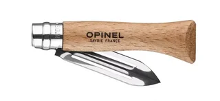 Coltello spelucchino Opinel N°6 Inox 6cm - Manico in faggio verniciato