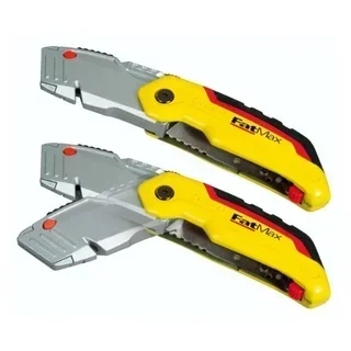 Couteau lame trapèze FATMAX rétractable Stanley 0-10-825 ambidextre