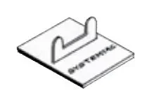 Couvercle cache-vis Systemtac Pro 010 PRUNIER boîte 1000 unités