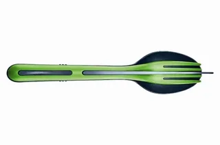 Set de Cubiertos Plegables Koziol ORGANIC de Celulosa FSC para Almuerzo en Obra