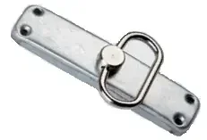 Crémone à anneau zinguée MAP 1ANC - Serrure fenêtre tringle 16x6mm