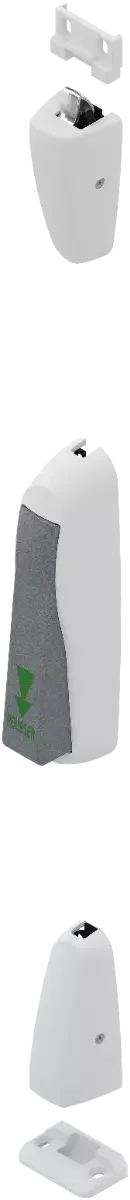 Crémone 2 points Sevad CROISEE DS 5206 blanc - Fermeture urgence certifiée 1h