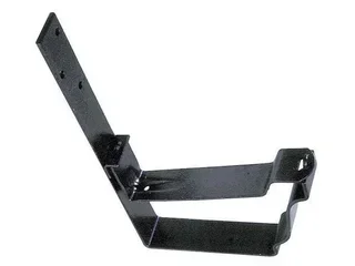 K33 gutter bracket decorative rafter tie anthracite zinc Frenehard chevron installation