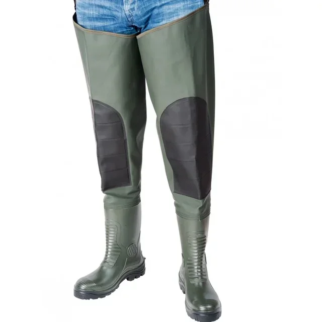 Cuissardes de sécurité SINGER PVC lourd S5 SRC 90 cm embout acier