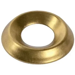 Messing Schraubentasse matt - Beutel 100 Stück - CVL005S00