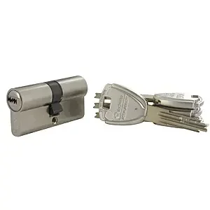 Cilindro per serratura Vachette Volt 7101 N1 CP A2P* nichelato con 4 chiavi