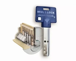 Cilindro de Alta Seguridad MUL-T-LOCK MTL600 262S+ 80mm 40-40 PAN con 3 Llaves