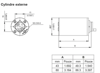 Cylindre serrure Mul-T-Lock MTL600 262S+ NM 3 clés maillechort sécurité