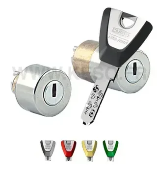 Cylindre serrure KESO 4000S Omega 50mm rond JPM - réf. 43125W-02-0A