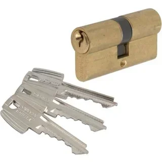 Cylindre serrure TESA TE5 30x30mm laiton 5 goupilles MV2