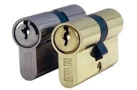 Cylindre IFAM Série C 60mm double entrée laiton 30+30mm