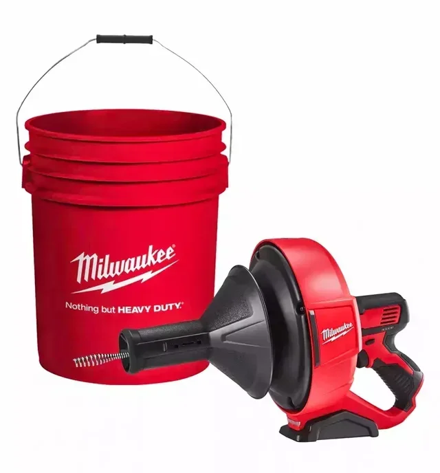 Desatascador espiral Milwaukee M12 BDC8-0C Ø 8 mm sin batería