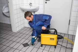 REMS Cobra 22 Elektrischer Rohrreiniger - Kupplbare Spiralen 20-150mm 750W
