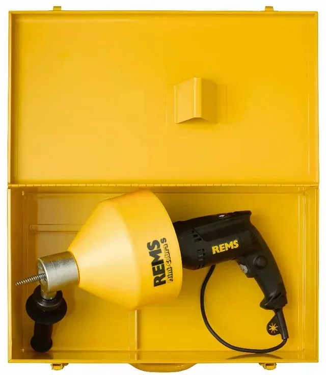 REMS Mini Cobra S Electric Drain Cleaner 8mm Spiral 170023 R220