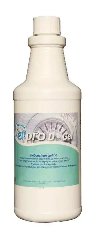 Elidis Elipro D Desatascador en Gel 1L - Disuelve grasas y pelos