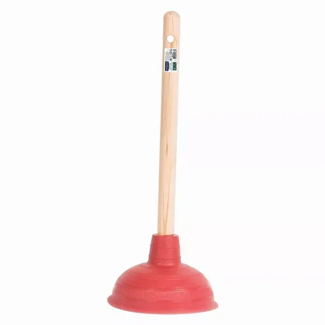 Starwax 1673 Toilet Plunger Natural Rubber - Powerful Eco-Friendly Toilet Unblocker FSC Certified
