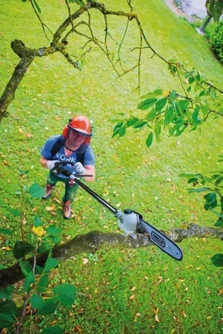 Débroussailleuse multifonction 4 en 1 SCHEPPACH MFH5300-4BP 52 cm³ à dos avec harnais ergonomique