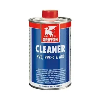 Griffon PVC Rigid PVC-C ABS Pipe Cleaner 500ml Industrial Solvent Cement Cleaner