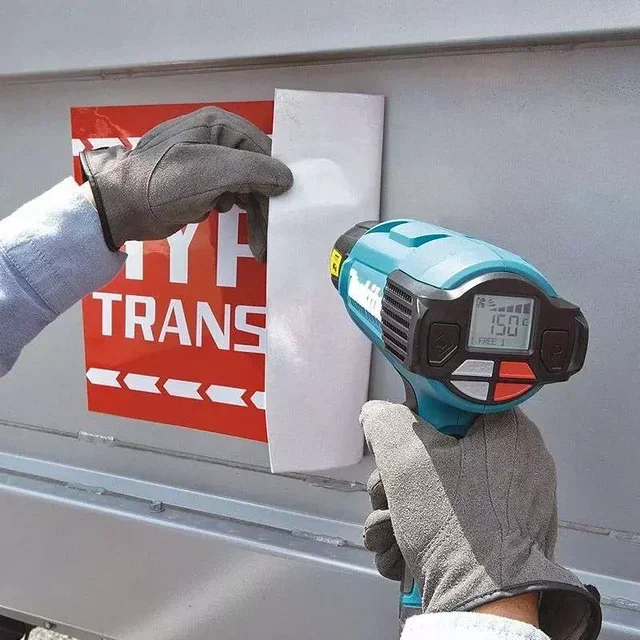 Pistola termica MAKITA HG6531CK 2000W con valigetta accessori - Sverniciatore ad aria calda professionale