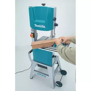 MAKITA LB1200F Bandsäge 900W mit Untergestell LED-Beleuchtung und 4 Sägeblättern im Lieferumfang