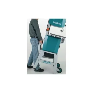 MAKITA LB1200F Bandsäge 900W mit Untergestell LED-Beleuchtung und 4 Sägeblättern im Lieferumfang