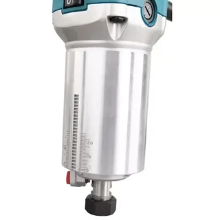 Fresatrice Rifilatrice Makita RT0702CX3J 710W con 4 Basi e Valigetta MakPac