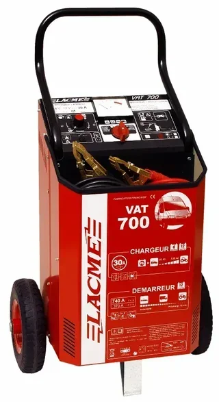 Démarreur-Chargeur LACME VAT 700 12V 30A 700A avec télécommande