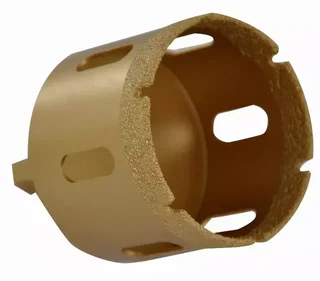 Foretdiamant à sec TIVOLY TECHNIC queue hexagonale perçage sans lubrifiant