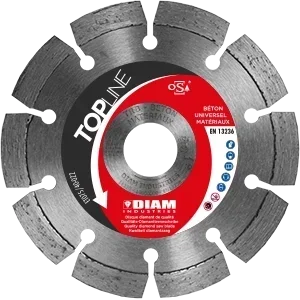 Disque diamant 150mm rainurage béton - TRB150/22
